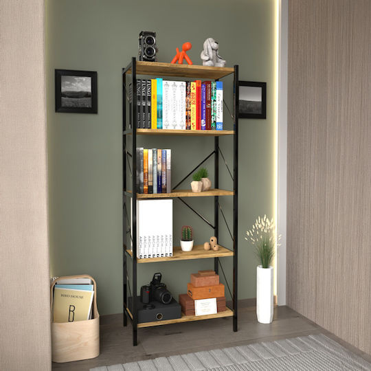 Βιβλιοθήκη Bimblem 60x30x150εκ. Βιβλιοθήκη Bimblem 60x30x150εκ.