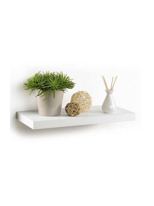 Ράφι Τοίχου Floating White 50x22.8x3.4εκ.