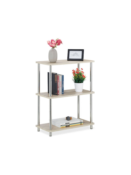 Βιβλιοθήκη Light Brown 60x30x76εκ.