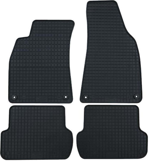 Gummierte Auto Fußmatten Skoda Roomster 2006-2015 4 Stück Petex Pt-21110