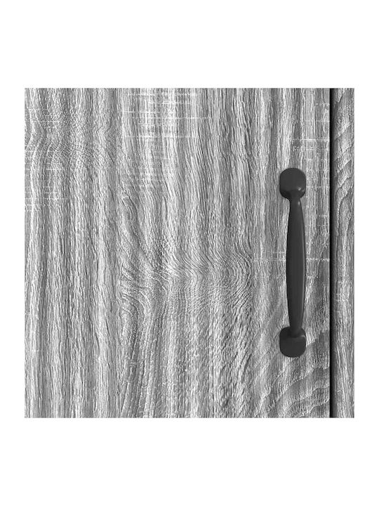 Bufet Din Lemn cu Sertare Gri 66x34.5x87cm