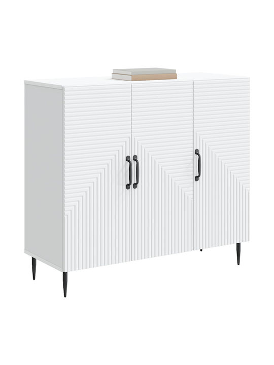 Bufet Din Lemn Alb 89x34.5x80cm