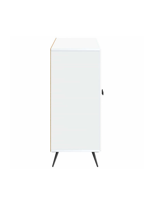 Bufet Din Lemn Alb 89x34.5x80cm