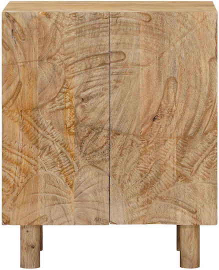 Bufet Din Lemn Bej 53x30x65cm