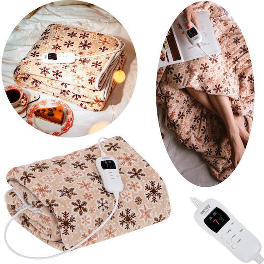 Camry CR 7430 Double Electric Washable Blanket with Timer Beige 110W 160x180cm