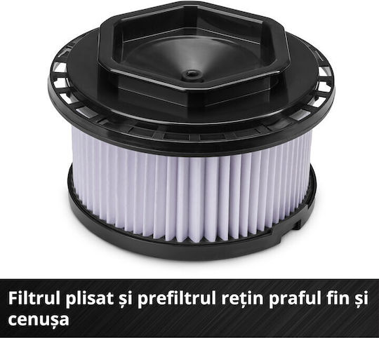 Einhell Ash Vacuum 800W with 20lt Waste Container