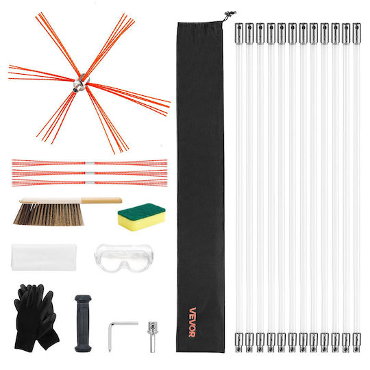 Vevor Metallic Chimney Cleaning Brush Square