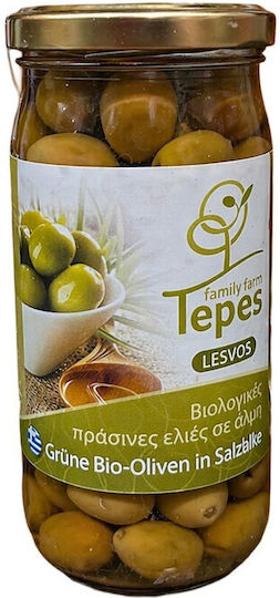 Tepes Family Farm Βιολογικές Ελιές Πράσινες σε Άλμη 575gr