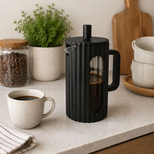 Ankor Manual Filter Coffee Maker Stainless Steel Black 600ml