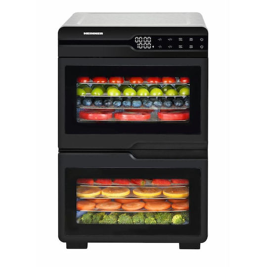 Heinner Food Dehydrator with 12 Shelves and Adjustable Temperature 35-80°C