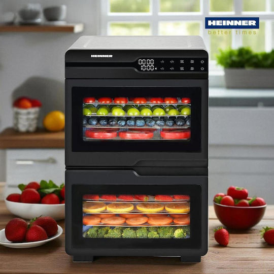 Heinner Food Dehydrator with 12 Shelves and Adjustable Temperature 35-80°C