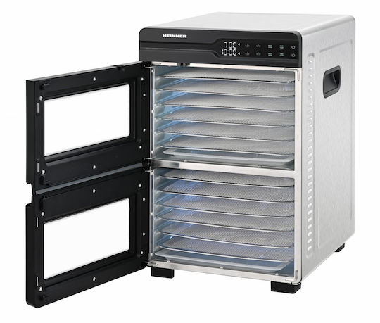 Heinner Food Dehydrator with 12 Shelves and Adjustable Temperature 35-80°C
