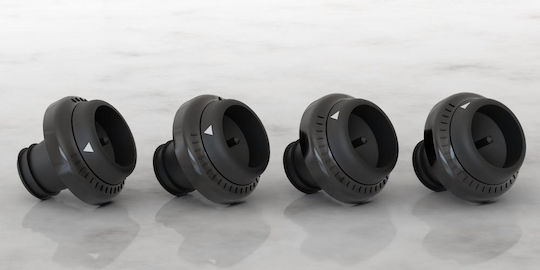 Set 4 Silicone Plugs Zokura