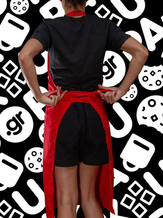 Koupakoupa Hellfire Club Kitchen Apron Red 22x40cm KP_14140 Apron