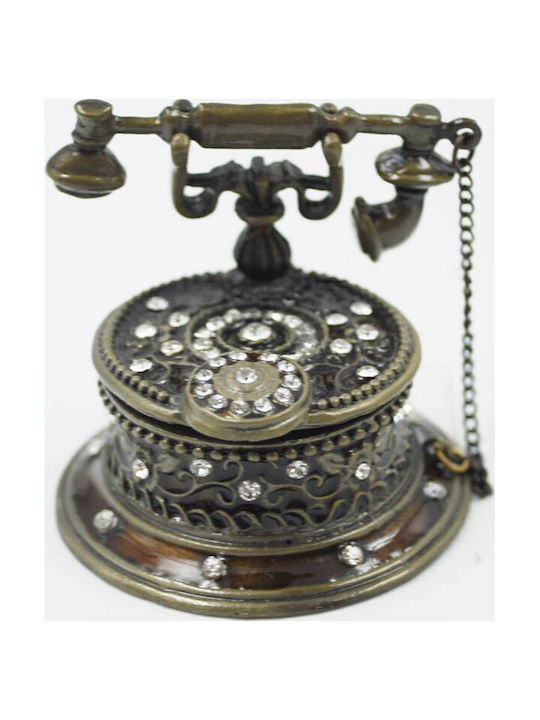 Royal Art Collection Διακοσμητικό Κουτί Μεταλλικό 6.5x6x6cm