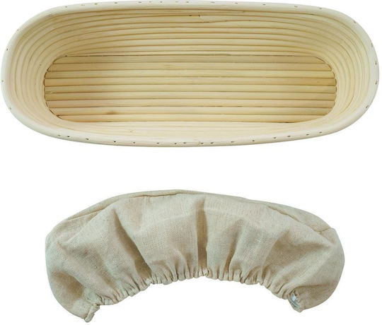 Zokura Bread Basket made of Rattan 35x14x7cm