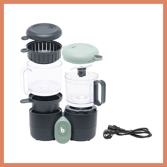 Babymoov Nutribaby Food Steamer with Blender with 3 Steaming Decks 0.3lt