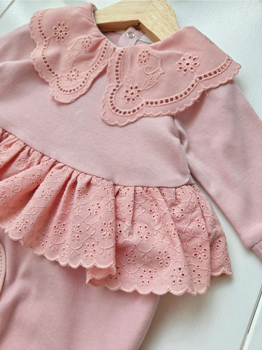 SteweHome Rosa Baby-Strampler