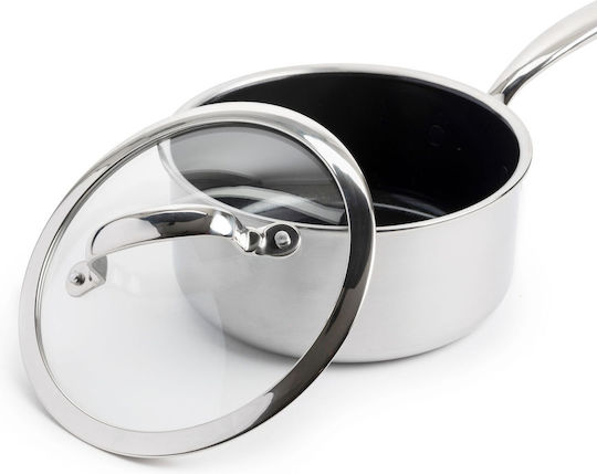 Green Pan Green Pan Kochgeschirr-Set aus Rostfreiem Stahl mit Keramik-Innenbeschichtung 3 Teile
