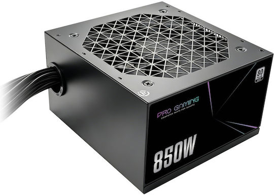ProGaming 850W Μαύρο Τροφοδοτικό Υπολογιστή Full Wired 80 Plus Silver (PGPSU850G1)