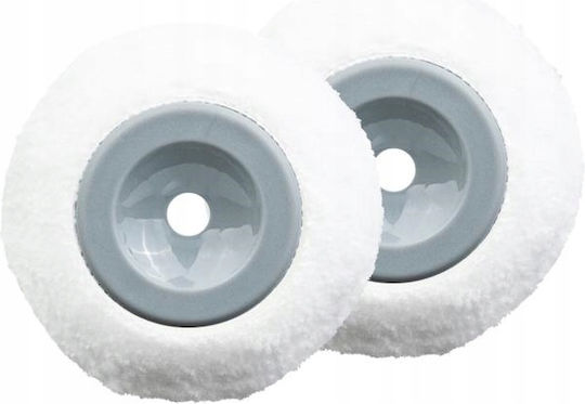 Motive 2x Paint Roller White Fiber 10cm 18mm Diameter 6mm 030 635