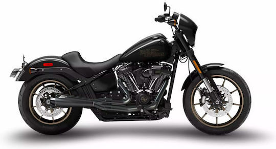 Zard M8 Softail 2-1 Комплект За Изпускателна Система Черен