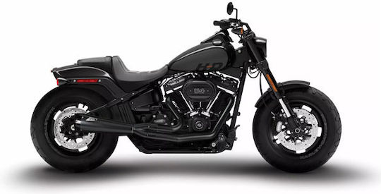 Zard M8 Softail 2-1 Комплект За Изпускателна Система Черен