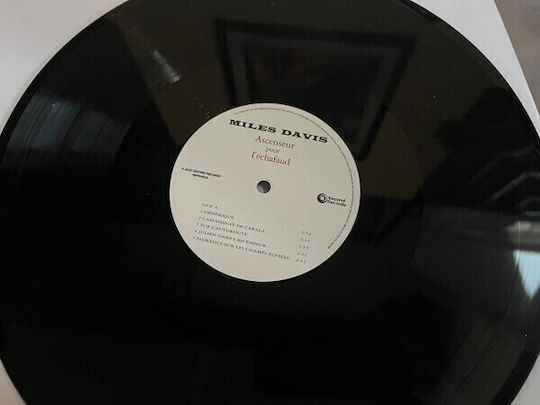 Miles Davis Ascenseur Pour L'échafaud Lift To Scaffold Vinyl