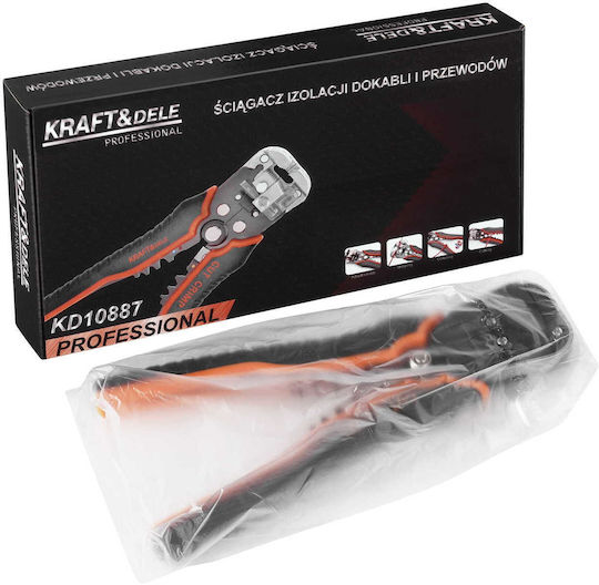 Kraft & Dele Автоматичен Кабелен Снемач с Дължина 210mm