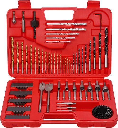 Kraft & Dele Set 103 Burghie pentru Metal Materiale de construcție și Lemn