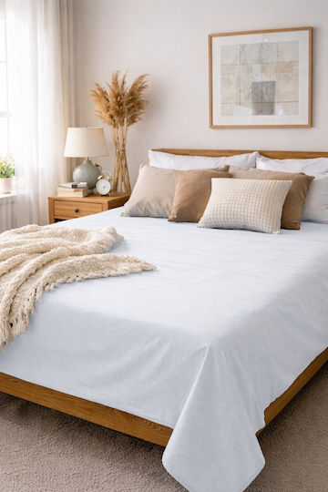 Fan Europe Bettlaken Für Einzelbett 160x200cm Weiß