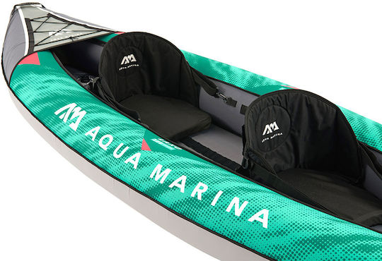 Aqua Marina Laxo Caiac de Plastic de Mare pentru 2 Persoane Verde