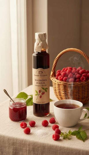 Natural Raspberry Syrup From Raspberries 315 G Aromatic Addition To Tea