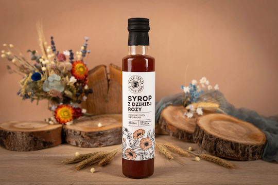 Wild Rose Syrup Cane Sugar 250ml