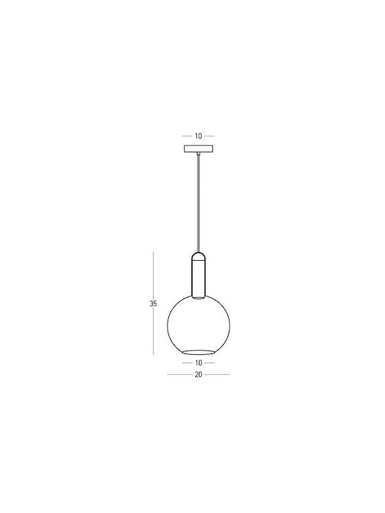 Zambelis Lights Zambelis Lights Green LED Ceiling Light with Warm White Light 20x20cm