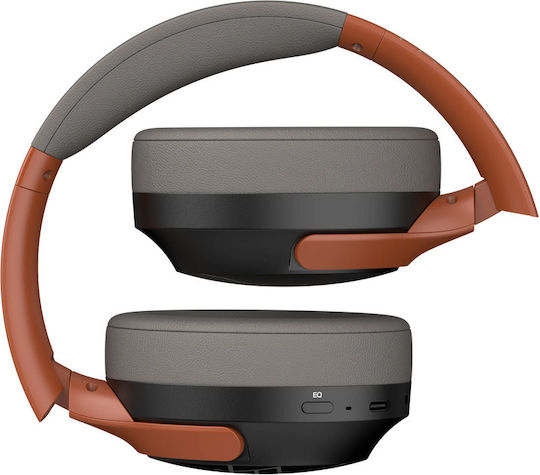 PowerLocus Boom Căști Audio Wireless Bluetooth Over Ear Portocalii