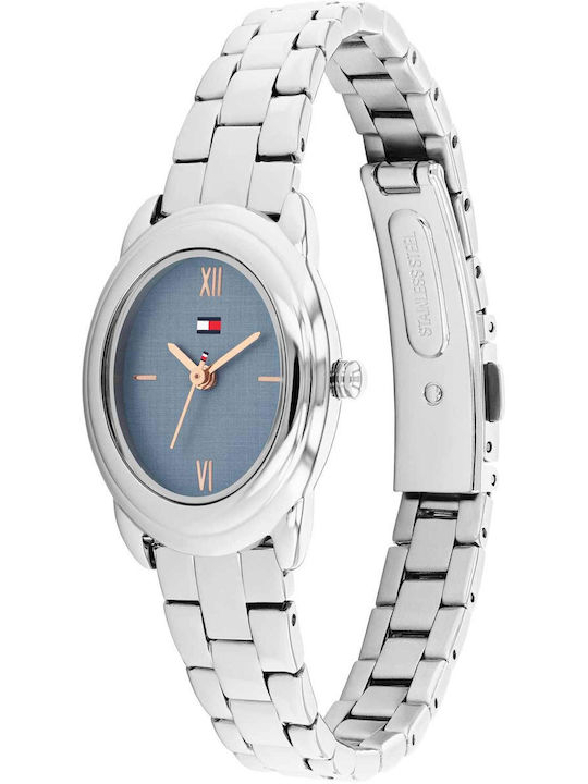 Tommy Hilfiger Demi Дамски Часовник 21мм Кварцов със Сребриста Метална Верижка