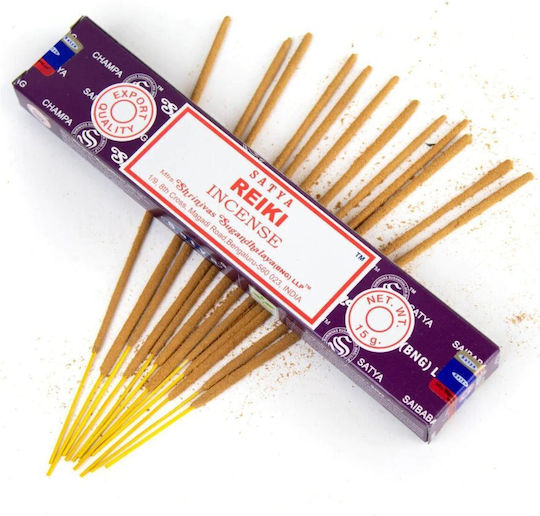 Satya Αρωματικά Sticks με Άρωμα Reiki Incense 996 15τμχ