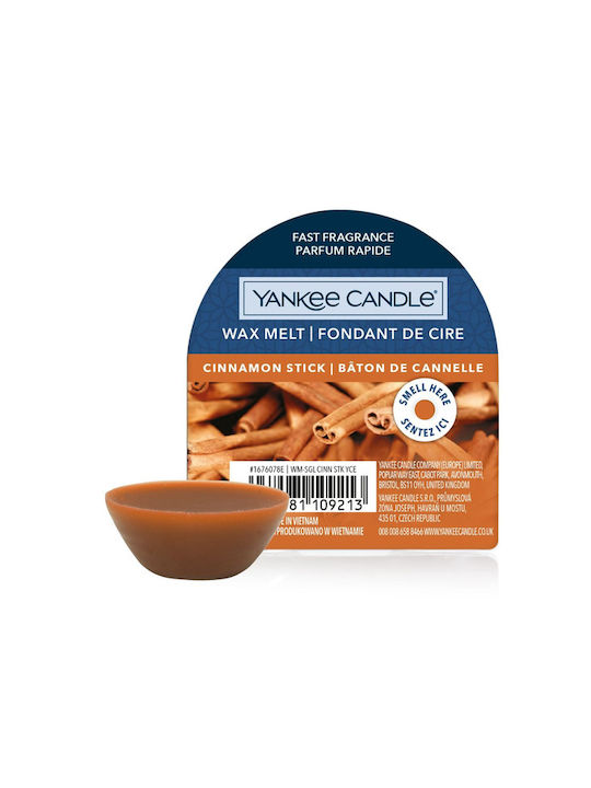 Yankee Candle Χριστουγεννιάτικο Αρωματικό Wax Melt με Άρωμα Cinnamon Stick 1676078 22gr