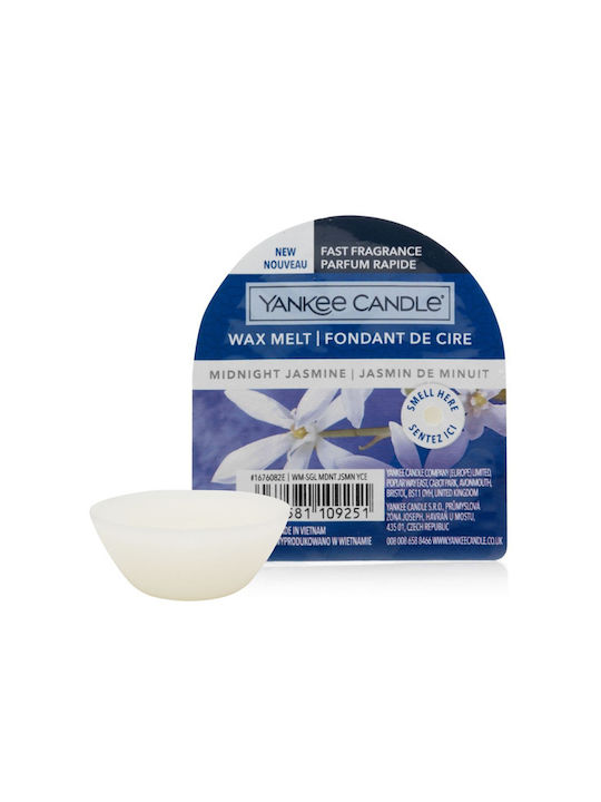 Yankee Candle Christmas Fragrance Wax Melt with Fragrance Midnight Jasmine 22gr