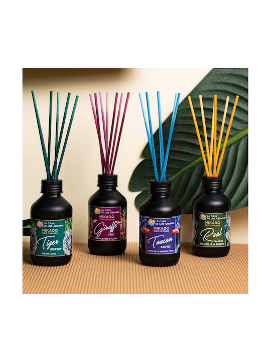 La Casa de los Aromas Diffuser Toucan Exotic with Fragrance Strawberry Passion Fruit 049713 100ml