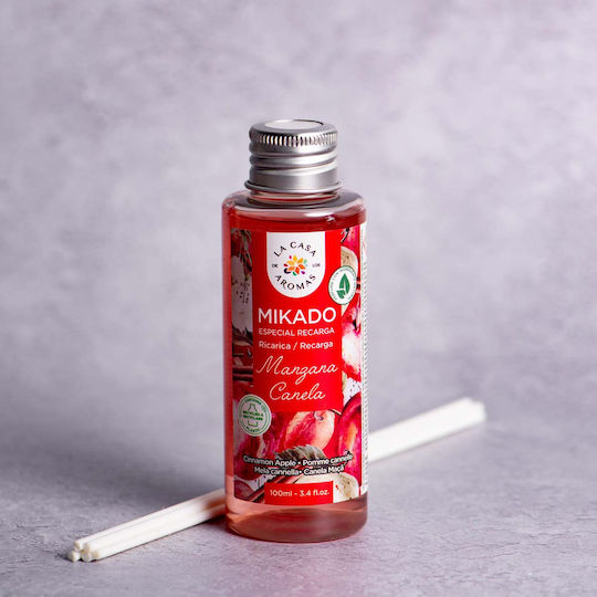 La Casa de los Aromas Diffuser με Άρωμα Μήλο & Κανέλα 047764 100ml