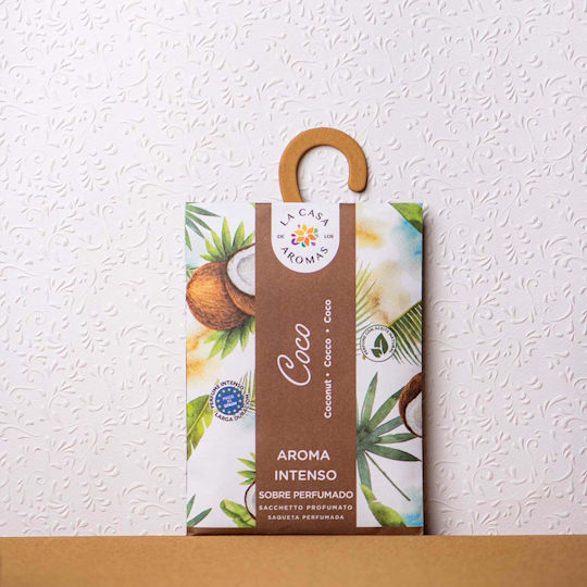 La Casa de los Aromas Αρωματικό Ντουλάπας με Άρωμα Καρύδα 15gr