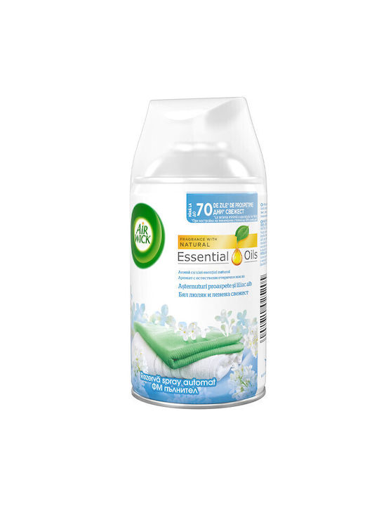 Airwick Резервна част за спрей устройство Freshmatic с аромат Cool Linen & White Liliac 250мл
