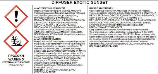 Themagio Diffuser mit Duft Zitrone 200ml