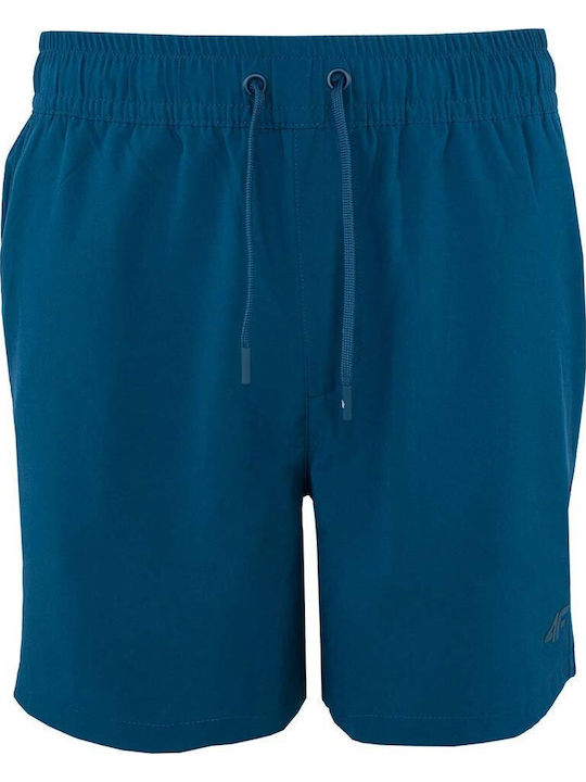 Men's Swimwear Bermuda Petrol Blue With Patterns