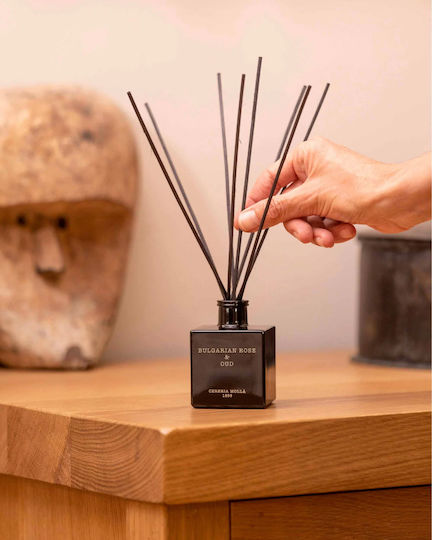 Cereria Molla Diffuser with Fragrance Bulgarian Rose + Oud 1324 100ml