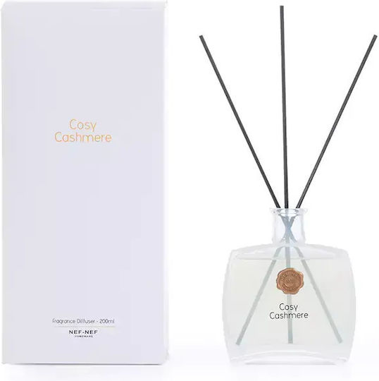 Nef-Nef Homeware Diffuser Cosy Cashmere με Άρωμα Βανίλια 200ml