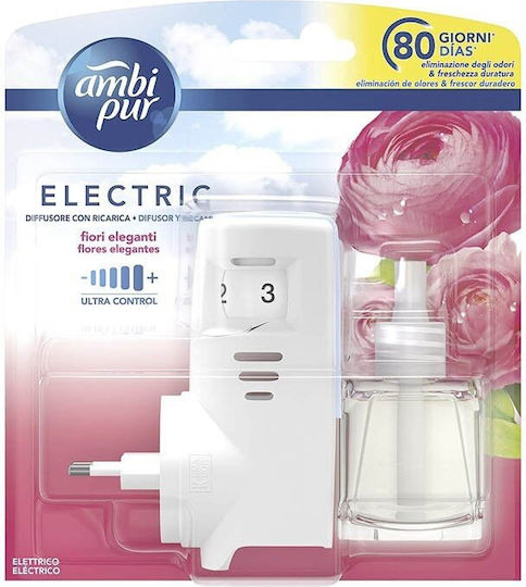 Ambi Pur Plug-in Device Electric with Fragrance Flores Elegantes 21.5ml