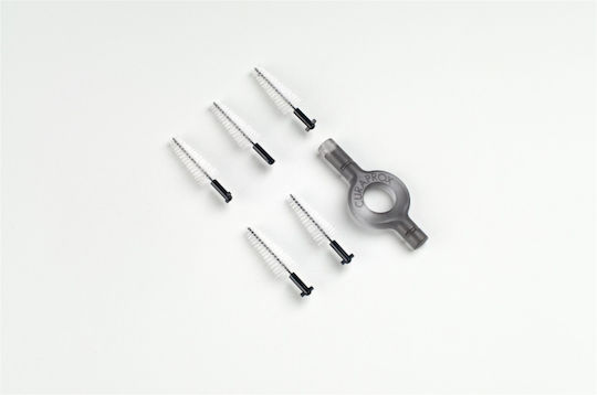 Curaprox Cps 508 Soft Implant Spare Parts for Interdental Brushes Black 4 Pieces